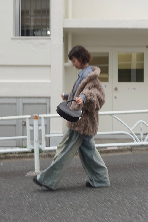 ボアボリュームブルゾン